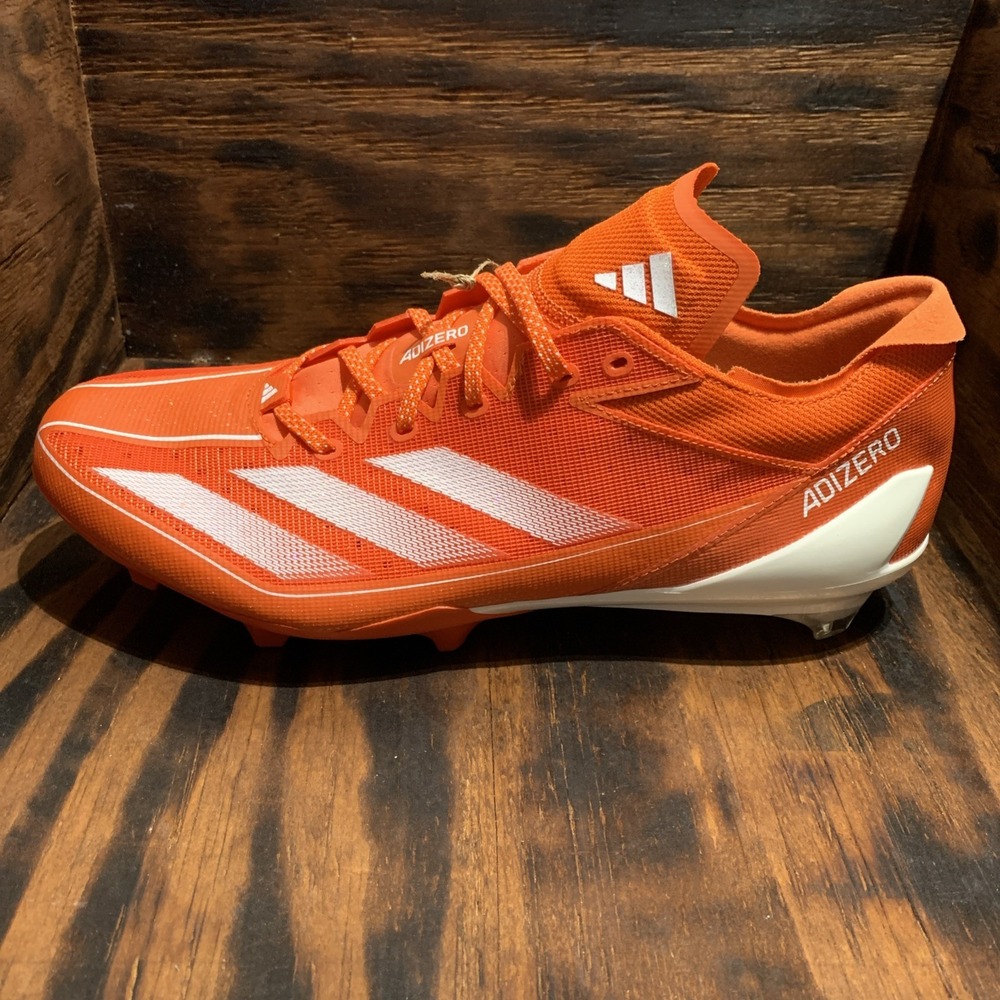 NWT Adidas SM Adizero Electric  Men's Size 12.5‎ Football Cleats IH5031 Orange